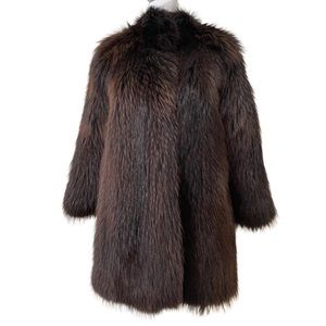 Chestnut Dyed Fur Coat
